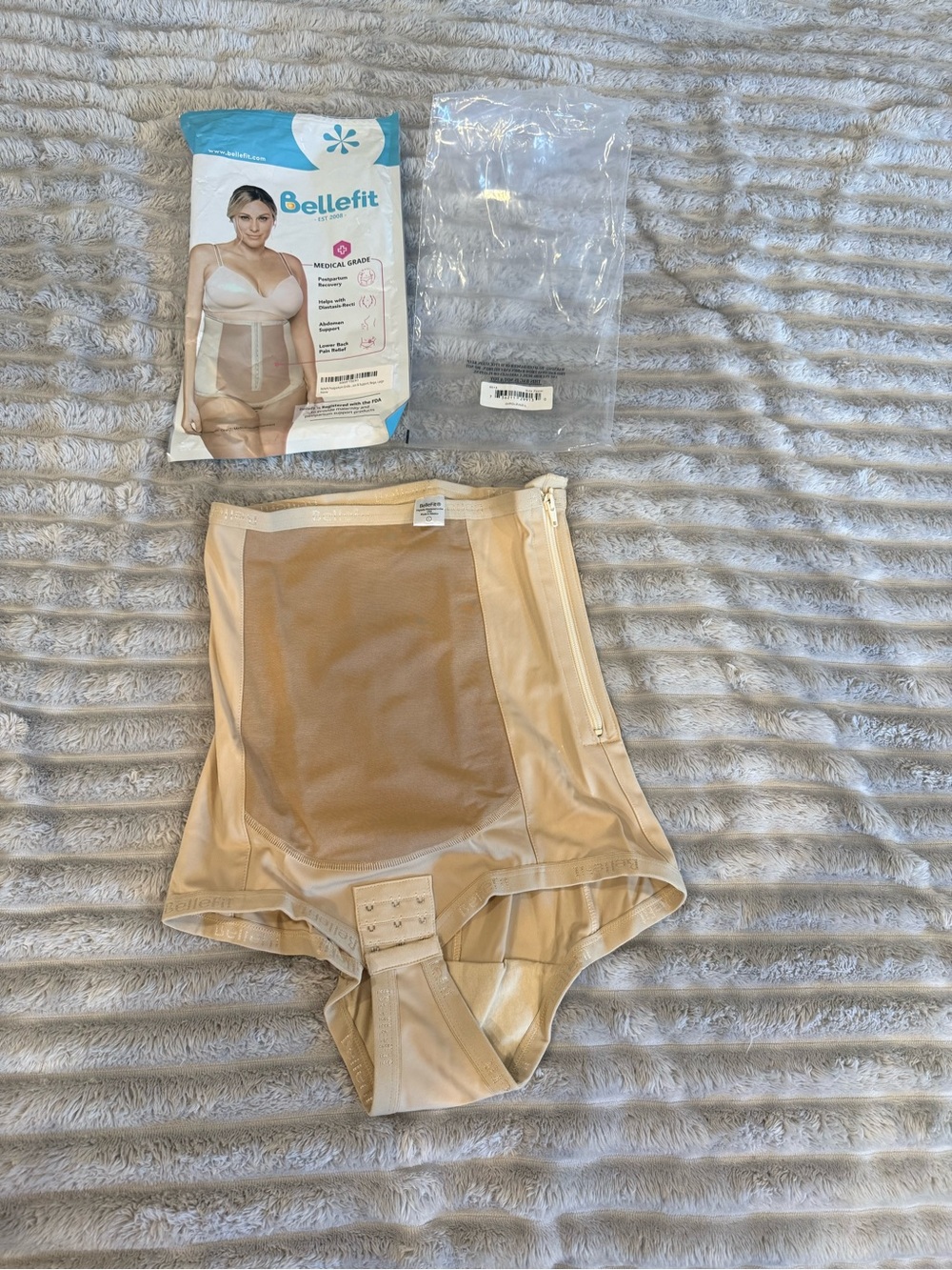 Bellefit Women's High-Waist Postpartum Shapewear - Nude NWT  (Sold out online!)